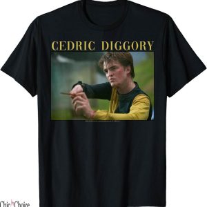 Edward Cullen T-Shirt Harry Potter Cedric Diggory Wand