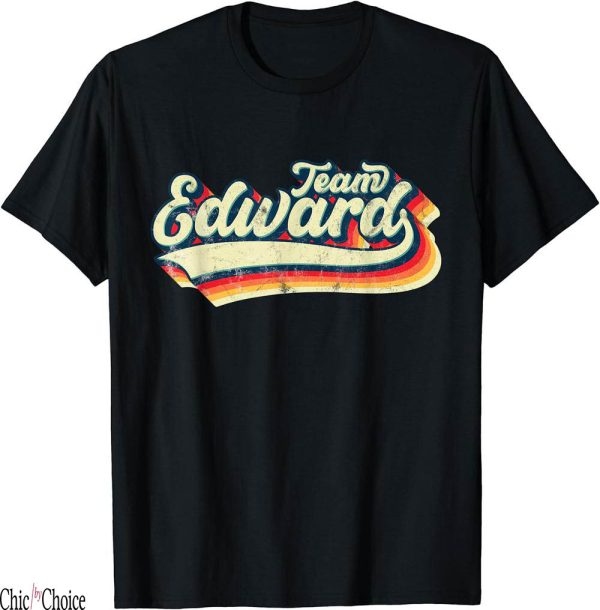 Edward Cullen T-Shirt Retro Vintage Team Forks La Push Baby