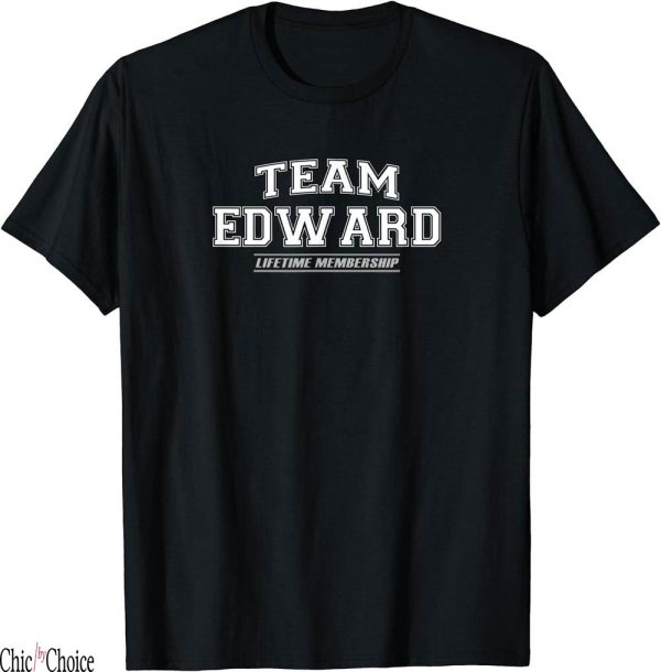 Edward Cullen T-Shirt Team First Name Family Reunion Gift