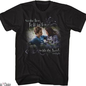 Edward Cullen T-Shirt Twilight Lion In Love With Lamb