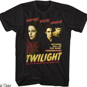Edward Cullen T-Shirt Twilight Movie Vampire Wolf Romance