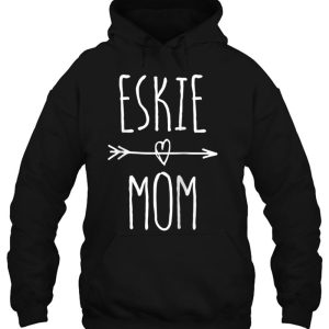 Eskie Mom Cute American Eskimo Dog Mom Gift Raglan Baseball 3