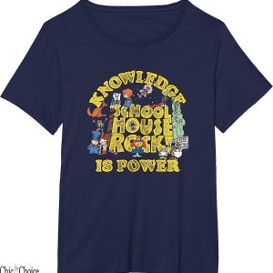 Fat Albert T-Shirt Schoolhouse Rock Knowledge Power Group