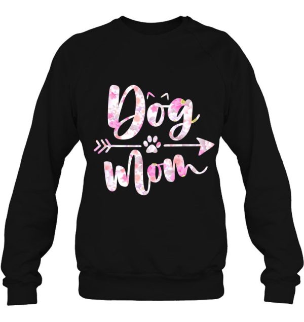 Floral Dog Mom Dog Lovers Mothers Day
