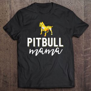 Floral Dog Mom Shirts For Women Owner Gift Pitbull Mama Floral Dog Mom Shirts For Women Owner Gift Pitbull Mama