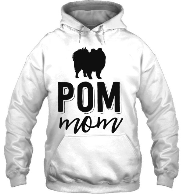 Floral Dog Mom Shirts For Women Pomeranian Pom Mama