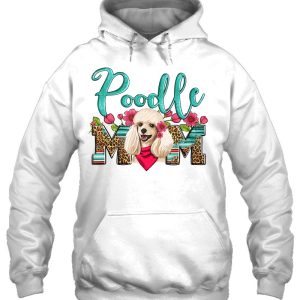 Floral Leopard Poodle Mom Western Poodle Dog Lady Mother Day 2 Floral Leopard Poodle Mom Western Poodle Dog Lady Mother Day 3