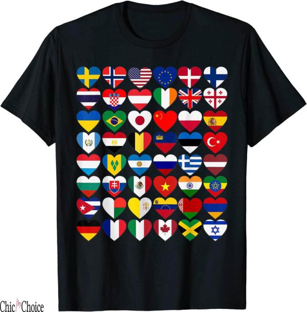 Football Culture T-Shirt Countries World International Gift