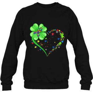 Funny Autism St Patrick's Day Clover Autism Mom Boy 3 Funny Autism St Patricks Day Clover Autism Mom Boy 4