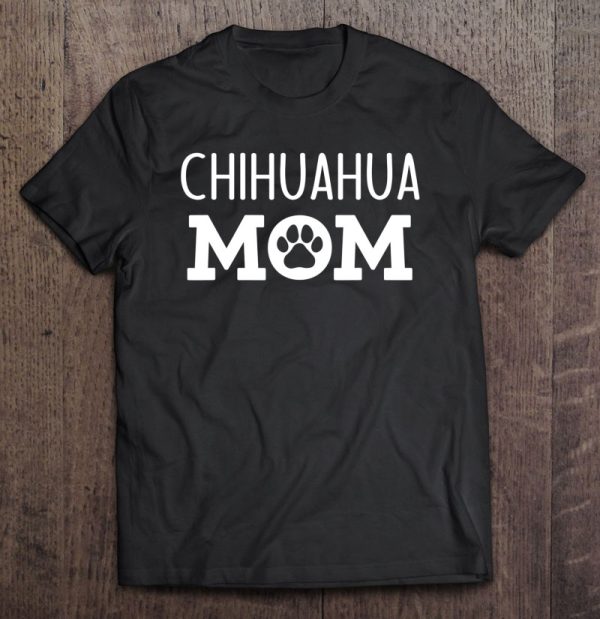 Funny Chihuahua Mom Dog Paw Puppy Retro