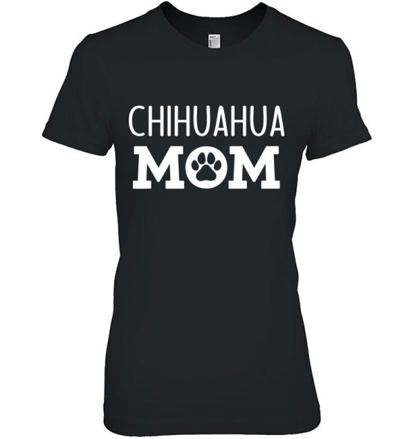 Funny Chihuahua Mom Dog Paw Puppy Retro