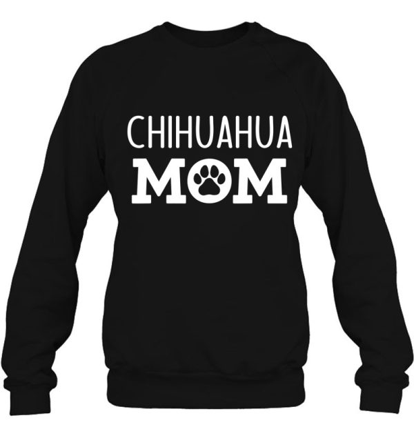 Funny Chihuahua Mom Dog Paw Puppy Retro