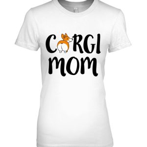 Funny Corgi Pet Owner Outfit Women Corgi Mom
