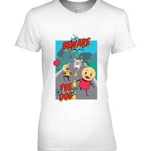 Funny Dog Lover Shirts 4 Dog Mom & Dog Dad Beware The Dog