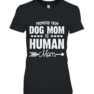Funny Dog Mom Shirts Promoted From Dog Mom To Human Mom 2021 Tank Top