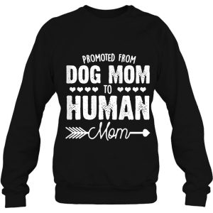 Funny Dog Mom Shirts Promoted From Dog Mom To Human Mom 2021 Tank Top 4