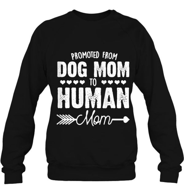 Funny Dog Mom Shirts Promoted From Dog Mom To Human Mom 2021 Tank Top