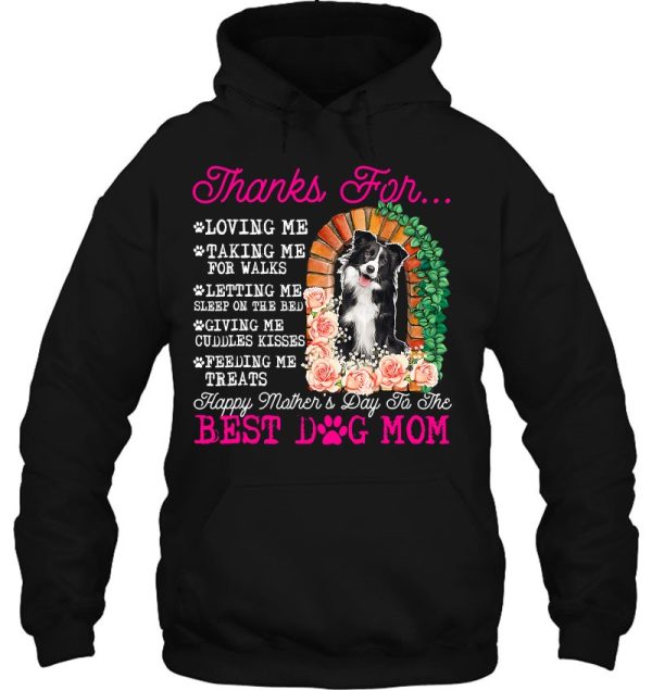 Funny Happy Mother’s Day Best Dog Mom Cute Border Collie Dog