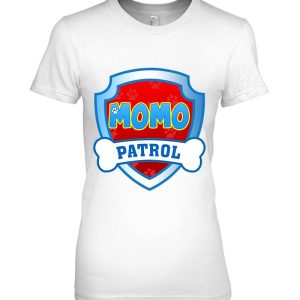 Funny Momo Patrol Dog Mom Dad For Men Women 2 1