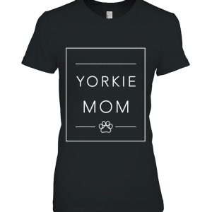 Funny Yorkie Lover Dog Mom Crewneck, Yorkie Dog Mom