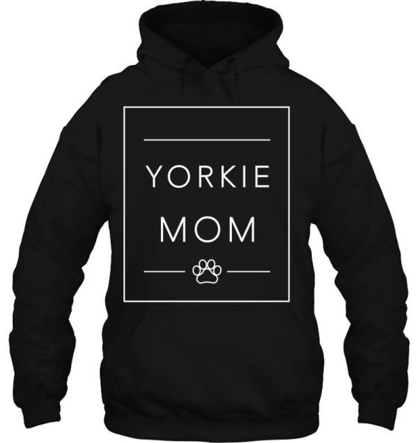 Funny Yorkie Lover Dog Mom Crewneck, Yorkie Dog Mom