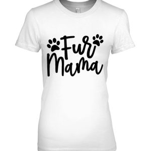 Fur Mama Gift For Pet, Dog, And Cat Lovers Raglan Baseball