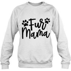 Fur Mama Gift For Pet Dog And Cat Lovers Raglan Baseball 4