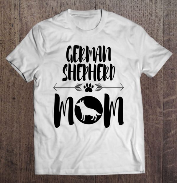 German Shepherd Mom Cute Dog Owner