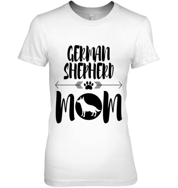 German Shepherd Mom Cute Dog Owner