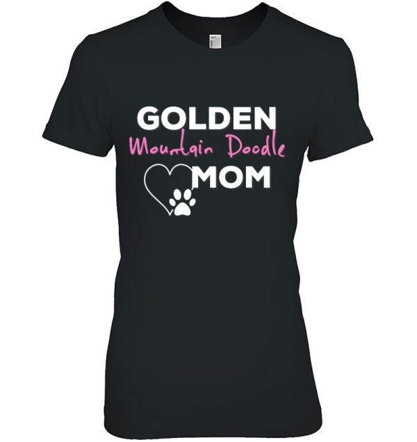 Golden Mountain Doodle Mom Dog Lover