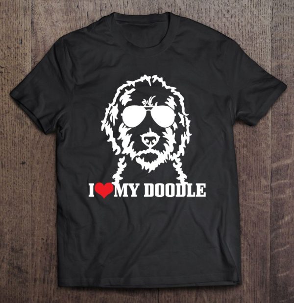 Goldendoodle I Love My Doodle Mom Labradoodle Dog Funny Gift