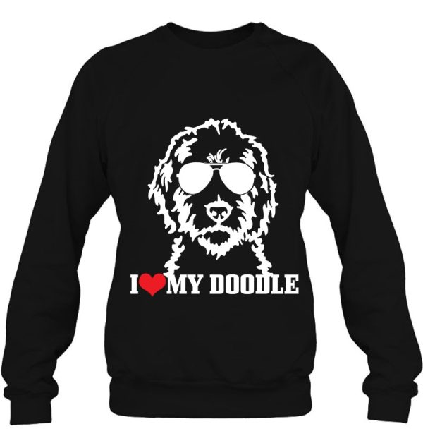 Goldendoodle I Love My Doodle Mom Labradoodle Dog Funny Gift