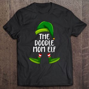 Goldendoodle Mom Dog Elf Funny Christmas Pajama X Mas Women