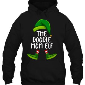 Goldendoodle Mom Dog Elf Funny Christmas Pajama X Mas Women 3
