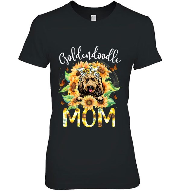 Goldendoodle Mom Sunflowers Goldendoodle Lovers