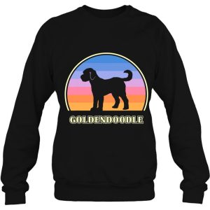 Goldendoodle Vintage Sunset Dog 4