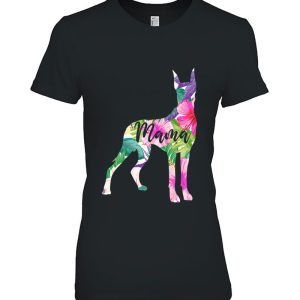 Great Dane Mama Dog Mom Dog Lover Dog Owner Flowers