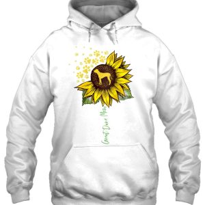 Great Dane Mom Sunflower Great Dane Lover Gifts Dog Mom Mama Raglan Baseball 3