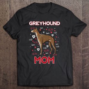 Greyhound Mom Funny Greyhound Owner Illustration For Women