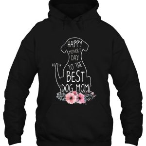 Happy Mothers Day To The Best Dog Mom Floral Version 4