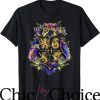 Harry Potter Bachelorette T-Shirt Colored Floral Crest Movie