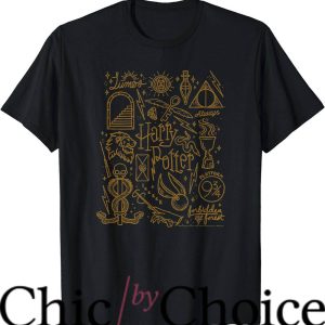 Harry Potter Bachelorette T-Shirt Deathly Hallows Movie