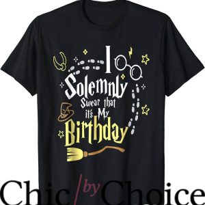 Harry Potter Bachelorette T-Shirt I Solemnly Swear Movie