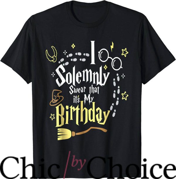 Harry Potter Bachelorette T-Shirt I Solemnly Swear Movie