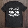 Horse And Dog Mom Dog Paw Animal Lover