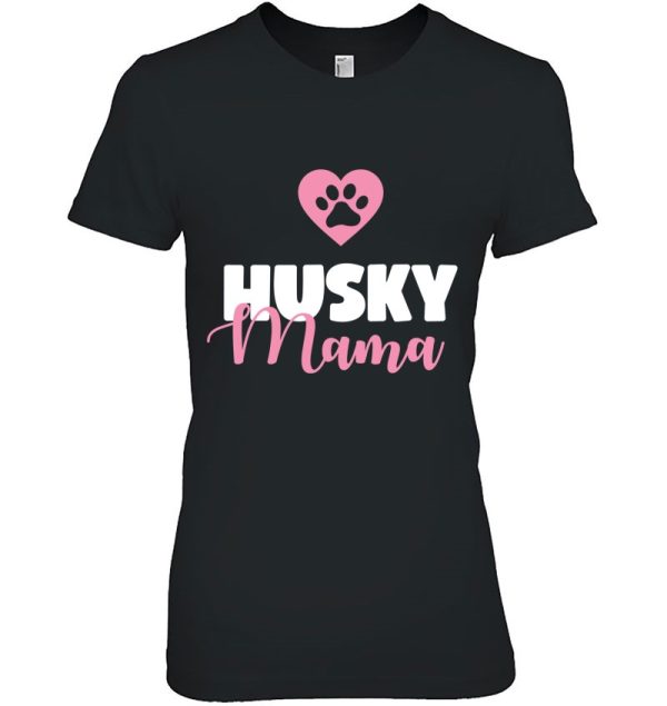 Husky Mama With Heart Siberian Husky