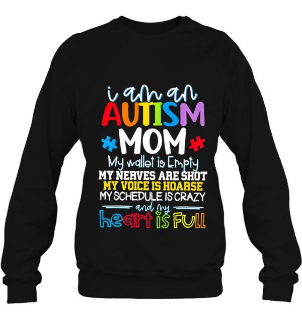 I Am An Autism Mom Autism Awareness Autism Is A Journey Love Premium
