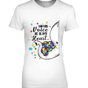 I Am His Voice Autism Awareness Puzzle Elephant Autism Mom 1 I Am His Voice Autism Awareness Puzzle Elephant Autism Mom 2