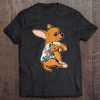 I Love Mom Tattoo Chihuahua Dog Shirt Flowers Mother’s Day