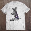 I Love Mom Tattooed American Pit Bull Terrier Dog Mom Dog Lover Heart Floral